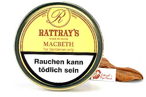 Rattrays Macbeth Pfeifentabak 50g Dose Rattrays Macbeth Pfeifentabak 50g Dose